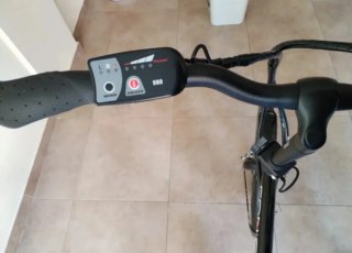 Bicicleta Eléctrica Plegable Negra