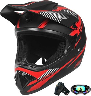 Casco todoterreno juvenil bicicleta seguridad