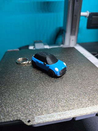 Portachiavi Mini Cooper 2020 - Ruote Giranti