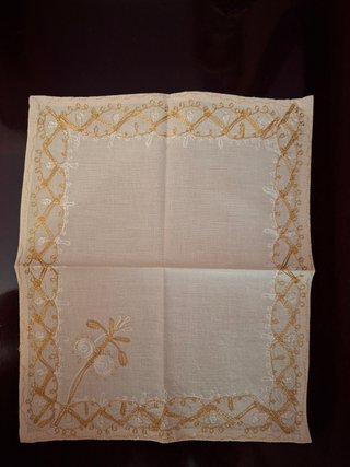 Mantel Aghabani de Damasco (Siria) circular 190 cm