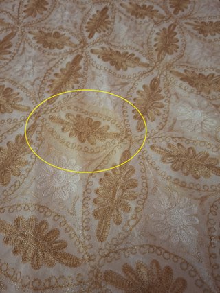 Mantel Aghabani de Damasco (Siria) circular 190 cm