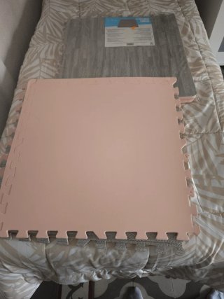 Baldosas Goma EVA Imitación Parquet 60x60cm