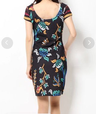 Vestido Desigual Talla M Estampado Mariposas