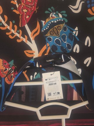 Vestido Desigual Talla M Estampado Mariposas