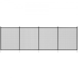 Cerca de piscina, 1.2 x 14.6 m Cercas de piscina removibles para piscinas enterradas al aire libre