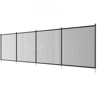 Cerca de piscina, 1.2 x 14.6 m Cercas de piscina removibles para piscinas enterradas al aire libre