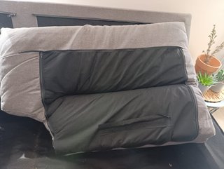 Sofá de 2 plazas gris