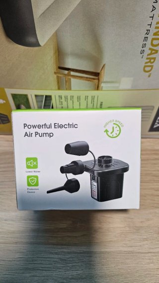 Colchón Hinchable Intex + Bomba Eléctrica