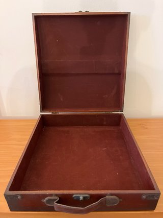 Caja Decorativa Madera Oriental