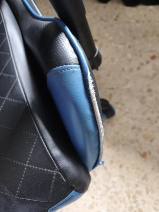 Silla Gaming Tempest Negra y Azul