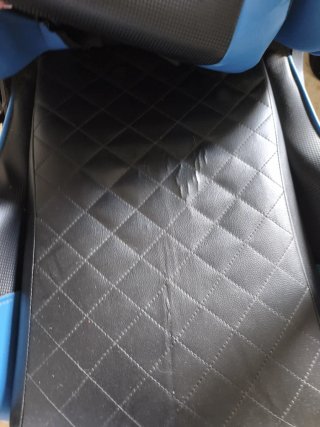 Silla Gaming Tempest Negra y Azul
