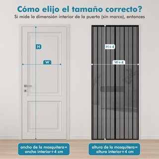 Sekey cortina magnética cierre automático