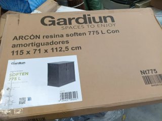 Gardiun Arcón Exterior para Jardín Soften 775 L
