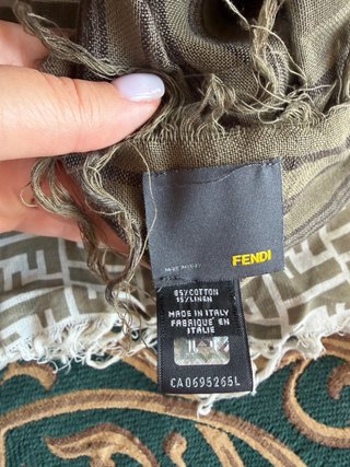 Foulard Fendi 100% Cotone
