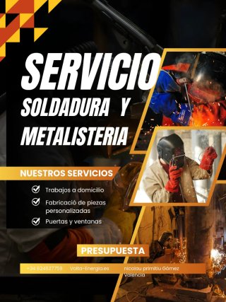 Soldadura y Metalisteria