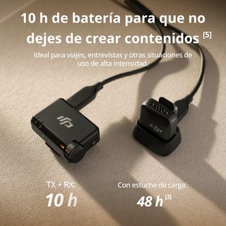 DJI micrófono inalámbrico profesional compacto