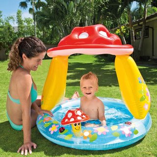 Intex piscina hinchable bebé parasol