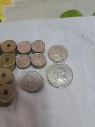Lote de monedas antiguas Pesetas