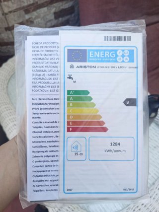 Calentador Ariston Lydos WiFi 100L V1.5K