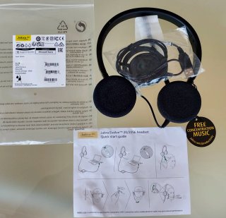 Auriculares Jabra Evolve 20 MS