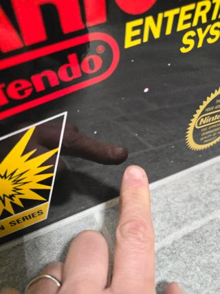 Super Mario Bros NES Poster A3 Laminato
