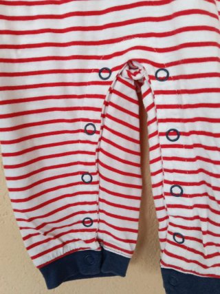 Pijama Mickey Mouse Rayas Bebé