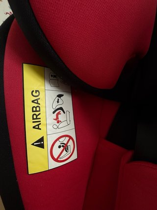 Silla de coche infantil XOMAX roja