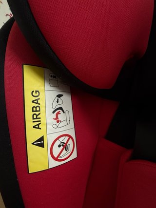 Silla de coche infantil XOMAX roja
