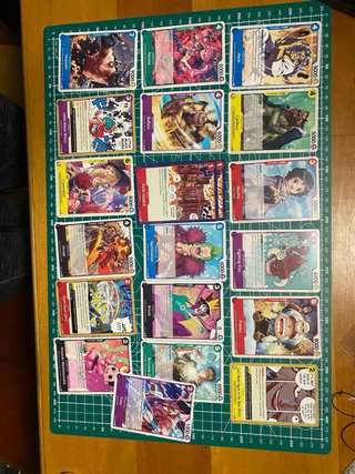 Lotto 20 carte One Piece Card Game OP-10