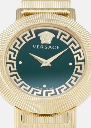 Reloj Versace Dorado y Verde