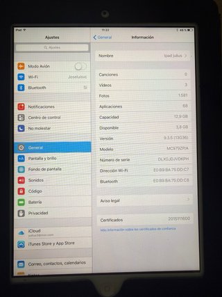 iPad 2 Blanco 16 GB
