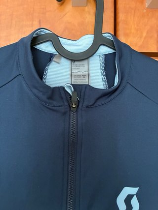 Maillot Ciclismo Scott Mujer Azul XS