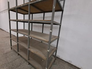 Estantería industrial. Almacén, altillo, tienda