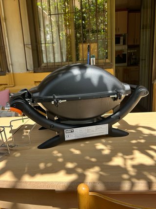 Barbacoa Weber Q1000 Gas Portátil Negra