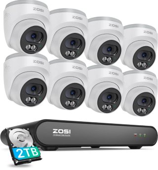 Kit Cámaras Vigilancia ZOSI 3K