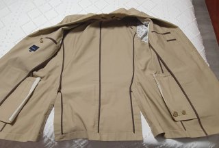 Americana caballero beige