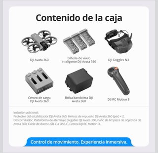 PRECINTADO DJI Avata 360 MOTION FLY MORE COMBO