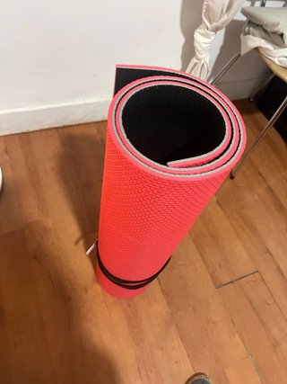 Esterilla de yoga rosa