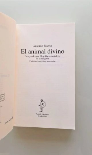 El animal divino, Gustavo Bueno, Pentalfa