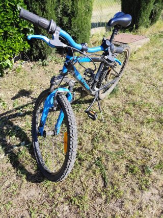 Bicicleta infantil Rockrider azul