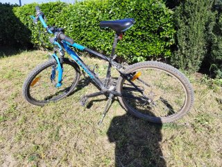 Bicicleta infantil Rockrider azul