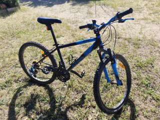 Bicicleta infantil Rockrider azul