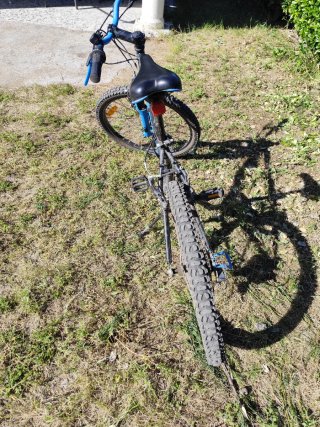 Bicicleta infantil Rockrider azul