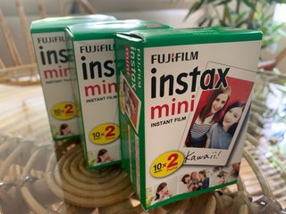 Pack Película Instax Mini Fujifilm 60 Fotos