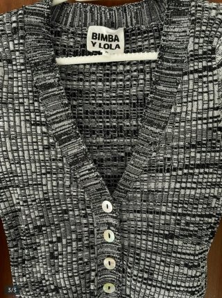 Jersey Bimba y Lola Negro/Gris