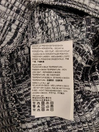 Jersey Bimba y Lola Negro/Gris