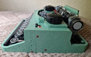 Máquina de escribir "Tipo LEGO"