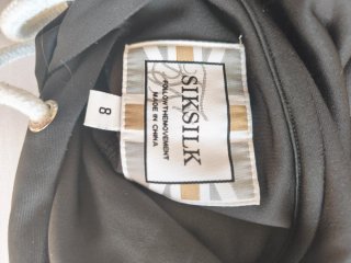 Sudadera SikSilk Negra y Blanca SOLO ENVIO