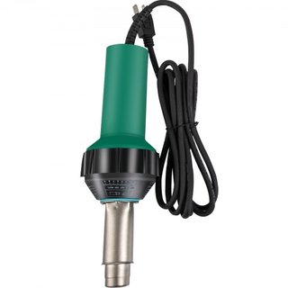Soldador de Tejas, 8 Piezas Pistola de Soldadura PVC, Soldador de Plástico de Aire Caliente de 1600W, Pistola de Calor PVC 220V, Kit de Soldador de Plástico con Núcleo de Calentamiento de Mica, Re...