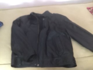 Chaqueta Piel Negra Hombre Talla 56